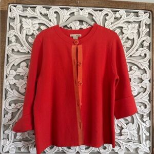 EVIE Orange Cardigan